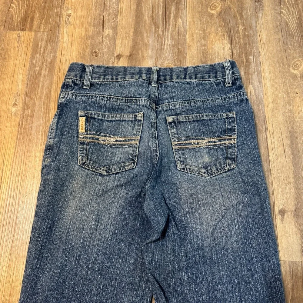 Cinch Original Fit Jeans‎ Boys 28x28 Blue Medium Wash Denim Cotton Straight Leg